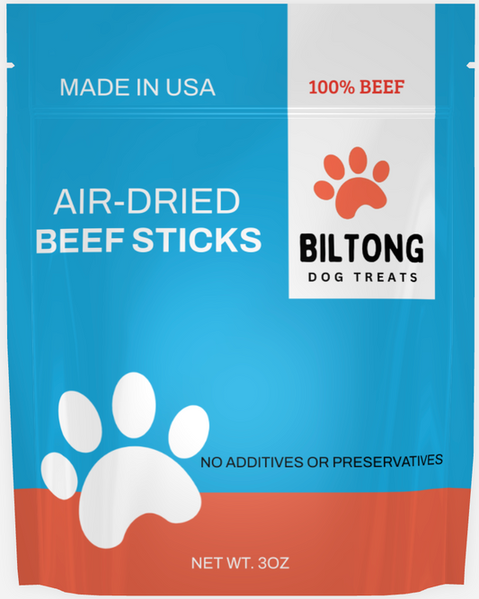 All-Natural, Healthy Biltong Dog Treats